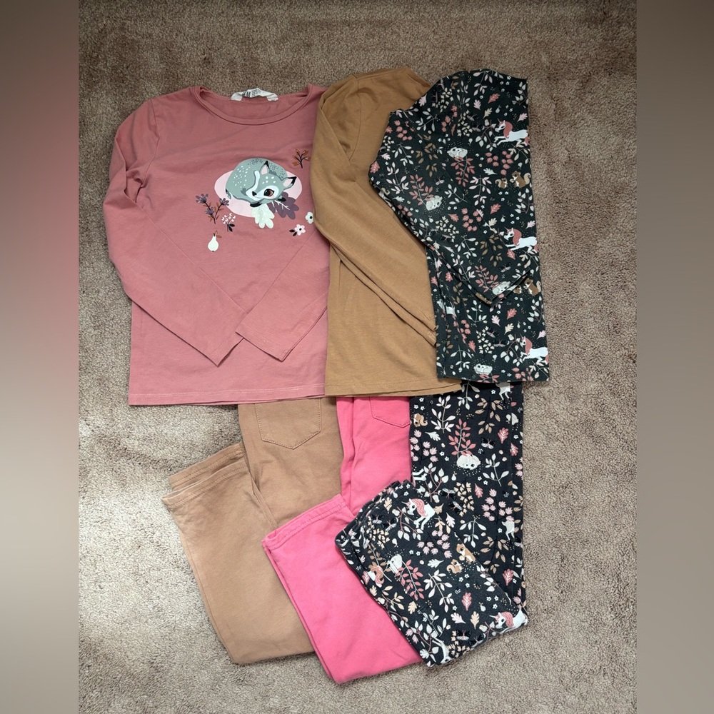 H&M Girls Fall bundle size  6x/7